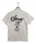 stussy (ステューシー) WORLD TOUR T SHIRT ホワイト サイズ:S：4000円