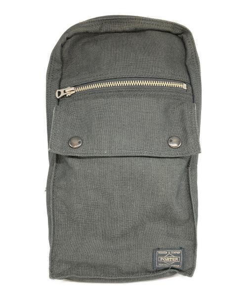 PORTER（ポーター）PORTER (ポーター) SMOKY SLING SHOULDER BAG ダークグレーの古着・服飾アイテム