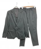Junhashimotoジュンハシモト）の古着「SLIM 2B JACKET セットアップ」｜ブラック
