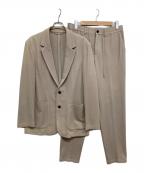 JOSEPH HOMMEジョゼフ オム）の古着「ソフトタックジャージーセットアップ」｜ベージュ
