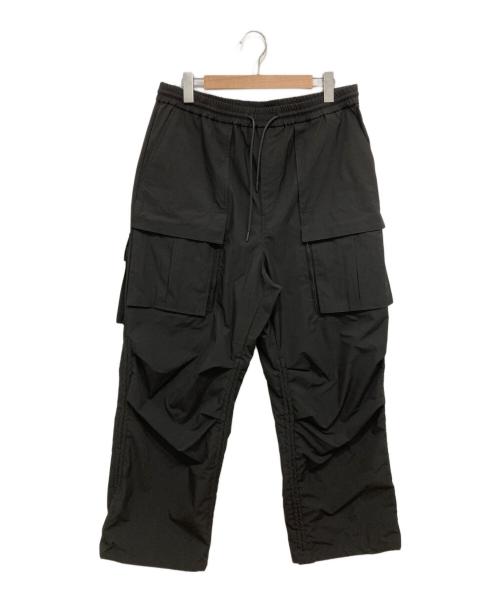 JUUN.J（ジュン・ジー）JUUN.J (ジュン・ジー) Side Puckering Pants ブラック サイズ:50の古着・服飾アイテム