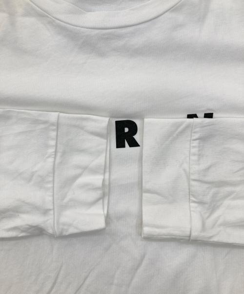 MARNI（マルニ）MARNI (マルニ) ロゴロングスリーブTシャツ ホワイト サイズ:XL(50)の古着・服飾アイテム