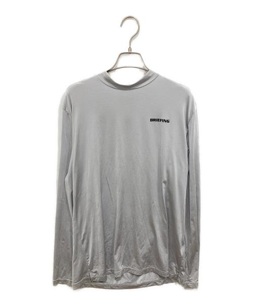 BRIEFING GOLF（ブリーフィング ゴルフ）BRIEFING GOLF (ブリーフィング ゴルフ) ハイネックシャツ グレー サイズ:Lの古着・服飾アイテム