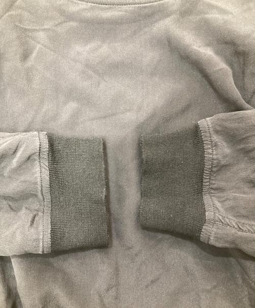 HAIDER ACKERMANN（ハイダーアッカーマン）HAIDER ACKERMANN (ハイダーアッカーマン) シルクプルオーバー グレー サイズ:Lの古着・服飾アイテム