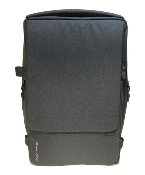 PLEATPACK（プリートパック）PLEATPACK (プリートパック) リュック ブラックの古着・服飾アイテム