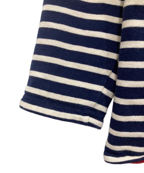 ORCIVAL（オーシバル）ORCIVAL (オーシバル) フリースライニングバスクシャツ ネイビー×レッド サイズ:2の古着・服飾アイテム