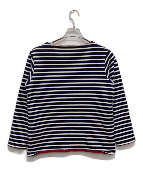 ORCIVAL（オーシバル）ORCIVAL (オーシバル) フリースライニングバスクシャツ ネイビー×レッド サイズ:2の古着・服飾アイテム