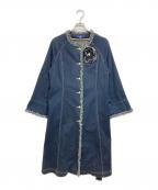 M'S GRACYエムズグレイシー）の古着「ストレッチデニムコート」｜インディゴ