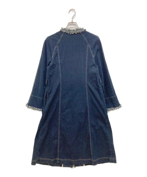 M'S GRACY（エムズグレイシー）M'S GRACY (エムズグレイシー) ストレッチデニムコート インディゴ サイズ:L(40)の古着・服飾アイテム