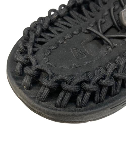 KEEN（キーン）KEEN (キーン) UNEEKサンダル ブラック サイズ:27cmの古着・服飾アイテム