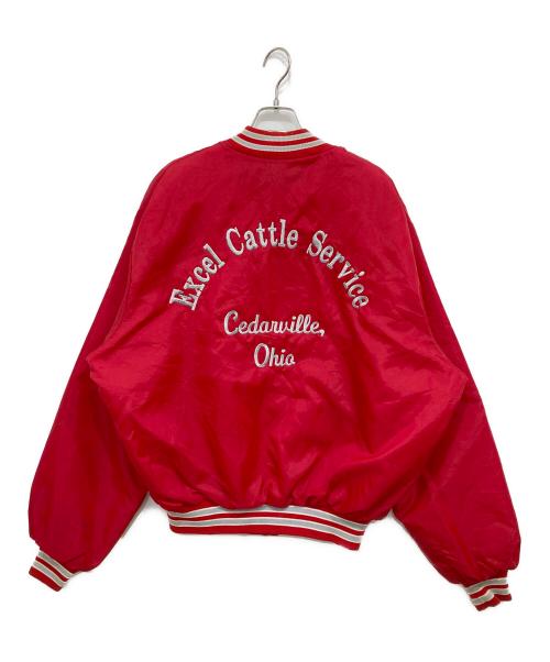 HOWE（ハウ）HOWE (ハウ) スタジャン レッド サイズ:XLの古着・服飾アイテム