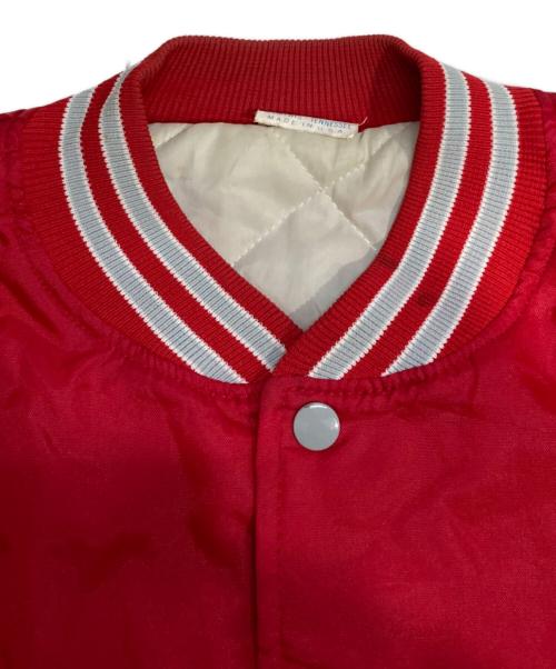 HOWE（ハウ）HOWE (ハウ) スタジャン レッド サイズ:XLの古着・服飾アイテム