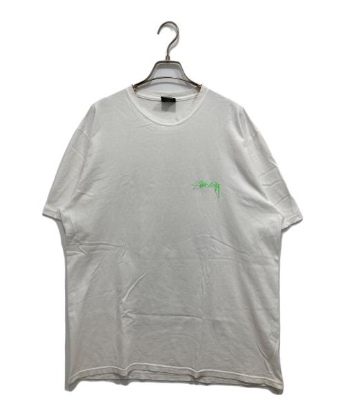 stussy（ステューシー）stussy (ステューシー) Dennis Hopper tee ホワイト サイズ:Mの古着・服飾アイテム