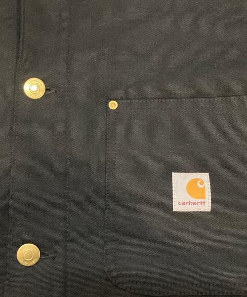 CarHartt（カーハート）CarHartt (カーハート) LINED CHORE COAT ブラック サイズ:Sの古着・服飾アイテム