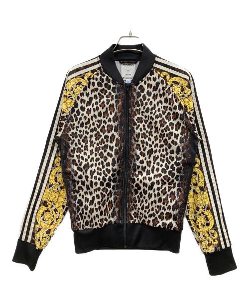 adidas（アディダス）adidas (アディダス) JEREMY SCOTT (ジェレミースコット) JS LEOPARD TRACK JACKET ベージュ サイズ:095の古着・服飾アイテム