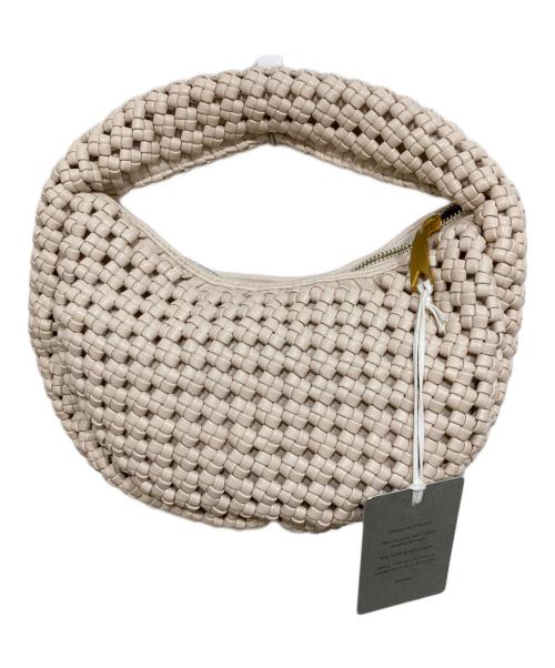 JISTORY（ジストリー）JISTORY (ジストリー) WEAVE HANDLE BAG ホワイトの古着・服飾アイテム