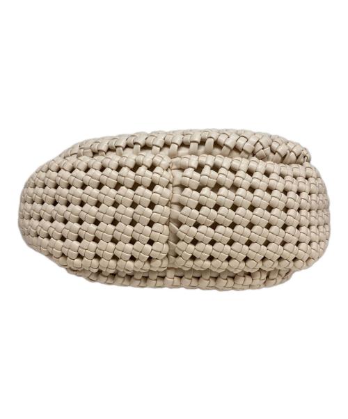 JISTORY（ジストリー）JISTORY (ジストリー) WEAVE HANDLE BAG ホワイトの古着・服飾アイテム