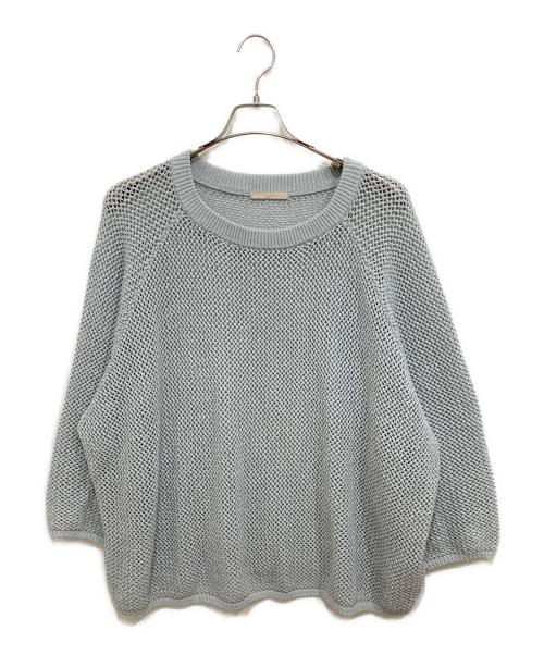 Plage（プラージュ）Plage (プラージュ) Plage Openwork Pattern スカイブルー サイズ:Freeの古着・服飾アイテム