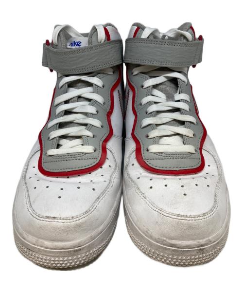 NIKE（ナイキ）NIKE (ナイキ) Air Force 1 Mid '07 LV8 ホワイト×レッド サイズ:26.5cmの古着・服飾アイテム