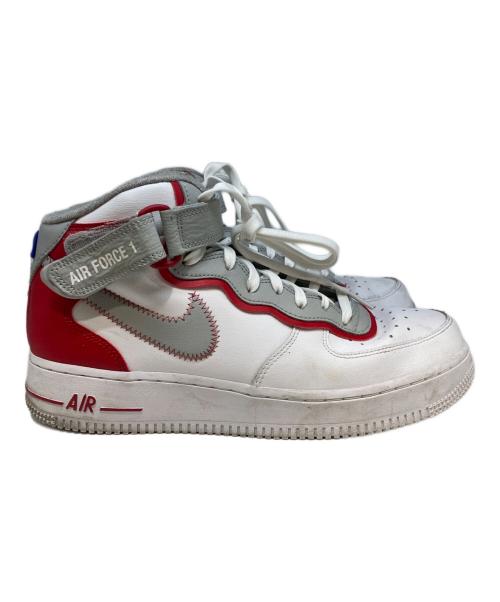 NIKE（ナイキ）NIKE (ナイキ) Air Force 1 Mid '07 LV8 ホワイト×レッド サイズ:26.5cmの古着・服飾アイテム