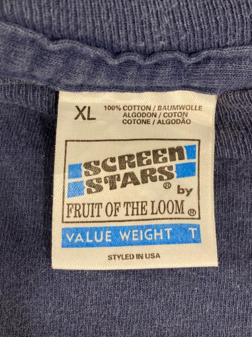 Bjork（ビョーク）Bjork (ビョーク) bjork 1994 THE LYRICAL TEXT NAVY TEE ネイビー サイズ:XLの古着・服飾アイテム