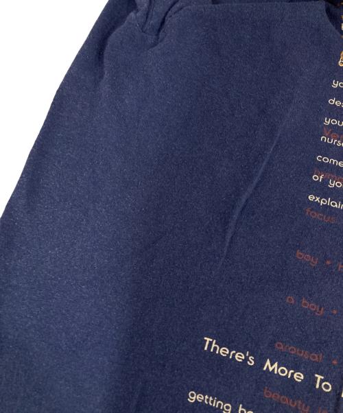 Bjork（ビョーク）Bjork (ビョーク) bjork 1994 THE LYRICAL TEXT NAVY TEE ネイビー サイズ:XLの古着・服飾アイテム