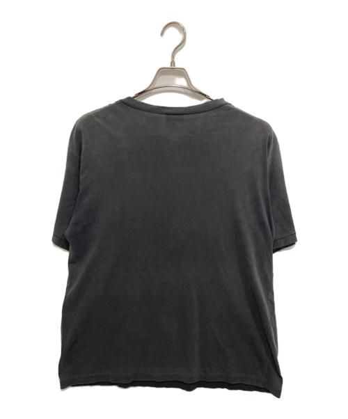 HARLEY-DAVIDSON（ハーレーダビッドソン）HARLEY-DAVIDSON (ハーレーダビッドソン) スネークプリントバイカーTシャツ フェードブラック サイズ:Lの古着・服飾アイテム