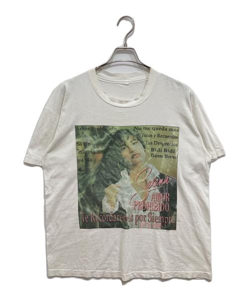 selena（セレーナ）selena (セレーナ) ヴィンテージシンガーTシャツ ホワイト サイズ:XL相当の古着・服飾アイテム