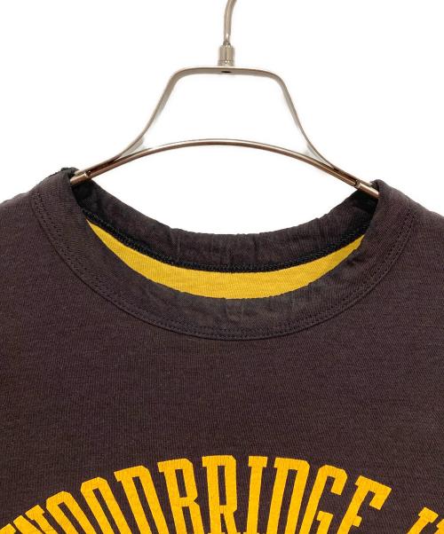 Champion（チャンピオン）Champion (チャンピオン) リバーシブルTシャツ/ダブルフェイスTシャツ ブラック×イエロー サイズ:XLの古着・服飾アイテム