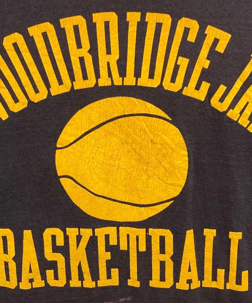 Champion（チャンピオン）Champion (チャンピオン) リバーシブルTシャツ/ダブルフェイスTシャツ ブラック×イエロー サイズ:XLの古着・服飾アイテム