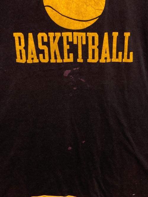 Champion（チャンピオン）Champion (チャンピオン) リバーシブルTシャツ/ダブルフェイスTシャツ ブラック×イエロー サイズ:XLの古着・服飾アイテム