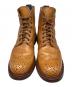 中古・古着 Tricker's (トリッカーズ) カントリーブーツ ブラウン サイズ:25cm(UK6)：10000円