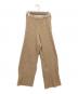BASERANGE（ベースレンジ）の古着「ニットパンツ」｜ベージュ