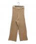 BASERANGE (ベースレンジ) ニットパンツ ベージュ サイズ:S：4000円