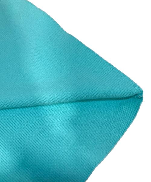 Adam et Rope（アダム エ ロペ）Adam et Rope (アダム エ ロペ) オーガニックコットンスウェットライクカーディガン スカイブルー サイズ:Freeの古着・服飾アイテム