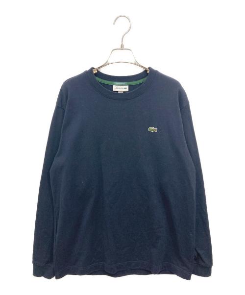 LACOSTE（ラコステ）LACOSTE (ラコステ) BEAMS (ビームス) 別注 ロングスリーブカットソー ネイビー サイズ:Sの古着・服飾アイテム