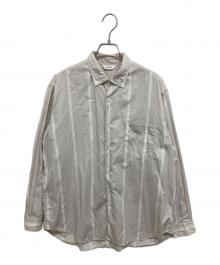 WELLDER（ウェルダー）の古着「Button-Down Standard Shirt」｜ベージュ