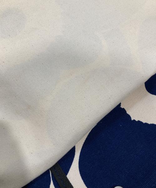 marimekko（マリメッコ）marimekko (マリメッコ) Enni Unikko バックパック ブルー×ホワイトの古着・服飾アイテム