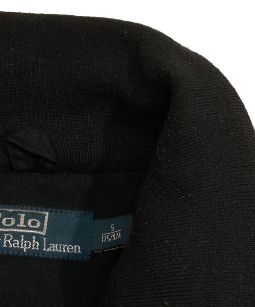 POLO RALPH LAUREN（ポロ・ラルフローレン）POLO RALPH LAUREN (ポロ・ラルフローレン) 裏フリースブルゾン ネイビー サイズ:Sの古着・服飾アイテム