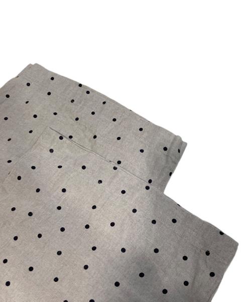 URBAN RESEARCH DOORS（アーバンリサーチドアーズ）URBAN RESEARCH DOORS (アーバンリサーチドアーズ) リネンドットイージーパンツ ベージュ サイズ:Mの古着・服飾アイテム