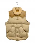 Rocky Mountain FeatherBedロッキーマウンテンフェザーベッド）の古着「Christy Vest」｜ベージュ