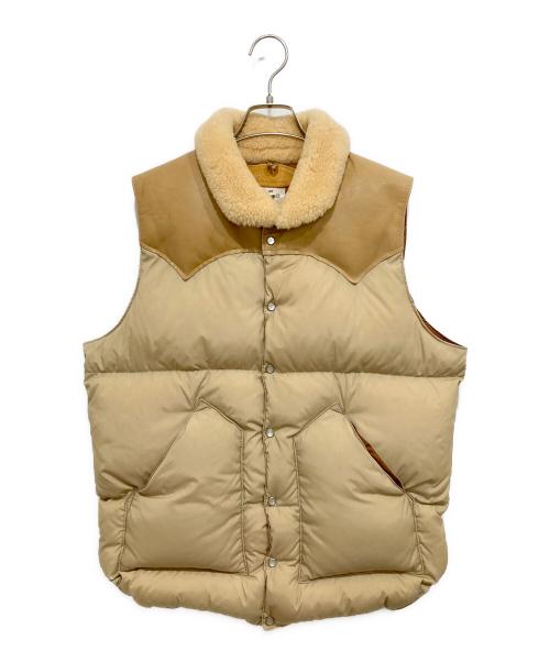 Rocky Mountain FeatherBed（ロッキーマウンテンフェザーベッド）Rocky Mountain Featherbed (ロッキーマウンテンフェザーベッド) Christy Vest ベージュ サイズ:Lの古着・服飾アイテム