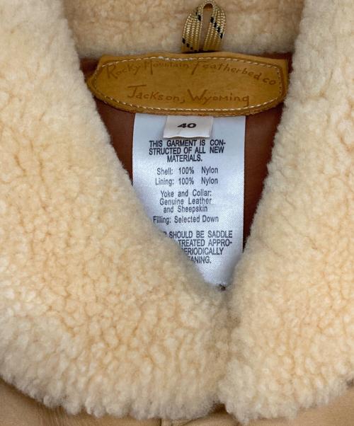 Rocky Mountain FeatherBed（ロッキーマウンテンフェザーベッド）Rocky Mountain Featherbed (ロッキーマウンテンフェザーベッド) Christy Vest ベージュ サイズ:Lの古着・服飾アイテム