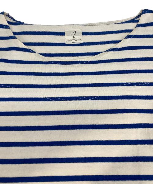 ANATOMICA（アナトミカ）ANATOMICA (アナトミカ) MARNIER CREW NECK TEE ブルー サイズ:Lの古着・服飾アイテム