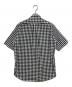 INDIVIDUALIZED SHIRTS (インディビジュアライズドシャツ) 半袖ボタンダウンシャツ ブラック サイズ:M(15　1/2)：5000円