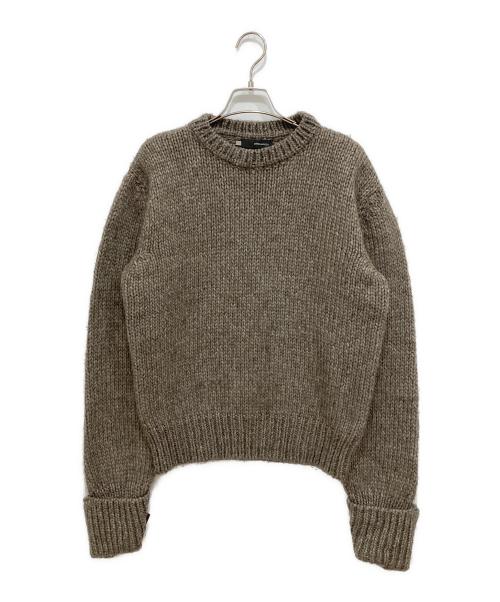 DSQUARED2（ディースクエアード）DSQUARED2 (ディースクエアード) ニット ブラウン サイズ:Lの古着・服飾アイテム