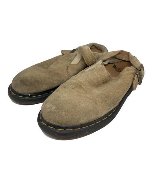 Dr.Martens（ドクターマーチン）Dr.Martens (ドクターマーチン) ISHAMミュールサンダル ベージュ サイズ:UK7 USM8の古着・服飾アイテム