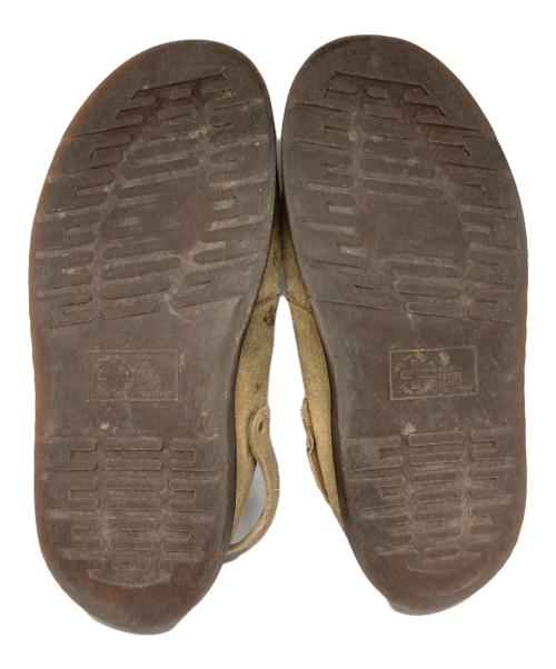 Dr.Martens（ドクターマーチン）Dr.Martens (ドクターマーチン) ISHAMミュールサンダル ベージュ サイズ:UK7 USM8の古着・服飾アイテム