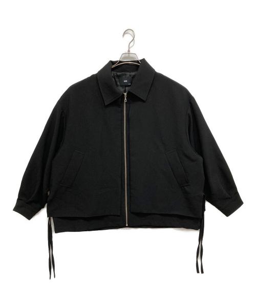 HARE（ハレ）HARE (ハレ) レイヤードジップブルゾン ブラック サイズ:Ｍの古着・服飾アイテム