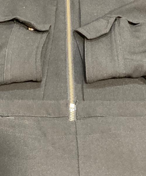 HARE（ハレ）HARE (ハレ) レイヤードジップブルゾン ブラック サイズ:Ｍの古着・服飾アイテム